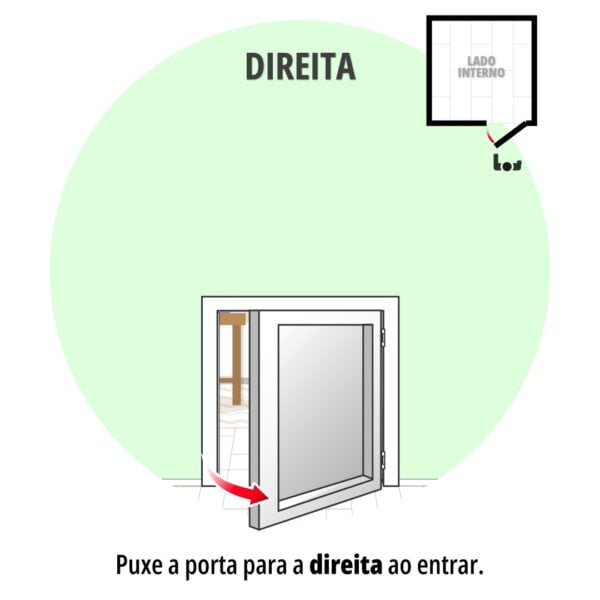 ABRIGO ABERTURA DIREITA EXPLICATIVO