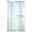 PORTA BALCAO 2 FLS COM FECHADURA FIT BRANCO