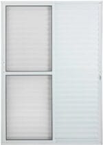 PORTA BALCAO 3 FLS MOVEIS COM FECHADURA DESIGN BRANCO
