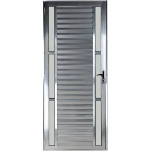 Porta Palheta Visor Duplo Alumínio Brilhante Linha Premium