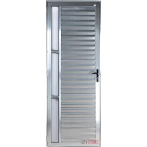 Porta Palheta Visor Simples Alumínio Brilhante Linha Premium