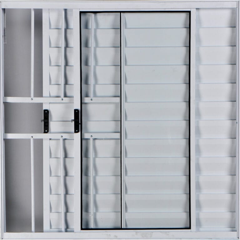 VENEZIANA 3 FLS COM GRADE FIT BRANCO