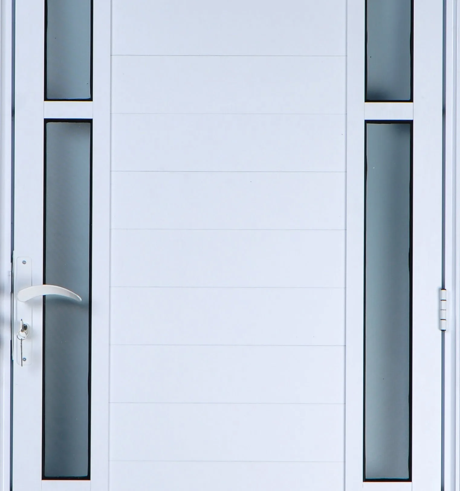 Porta Lambril Com Visor Duplo Alumínio Branco Linha Design-762