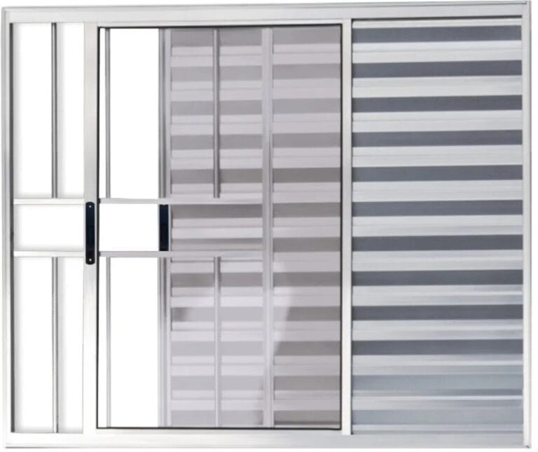 VENEZIANA 3 FLS COM GRADE DESIGN PREMIUM BRILHANTE 1