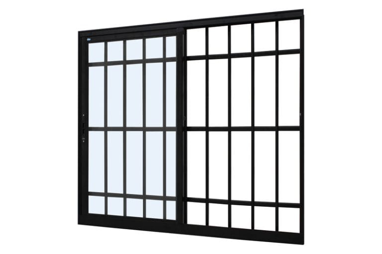 VITRO 2 FLS MOVEIS COM GRADE TOP PRETO