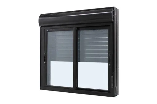 JANELA INTEGRADA TAPARELLA 2 FLS MOVEIS TOP PRETO