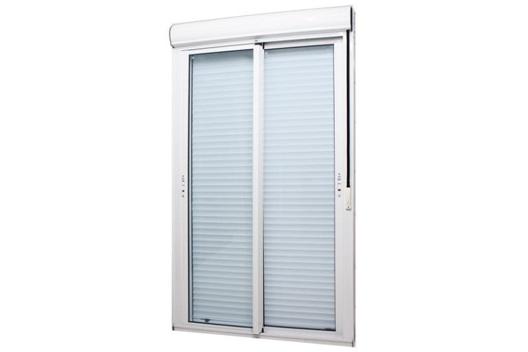 PORTA INTEGRADA PERSIANA 2 FLS MOVEIS PANORAMICA COM TRINCO TOP BRANCO 2