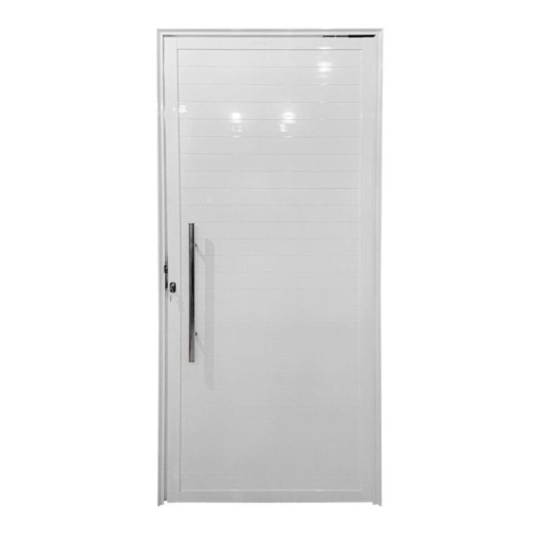 PORTA LAMBRIL PIVOTANTE COM PUXADOR DESIGN BRANCO