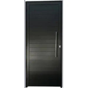 Porta Lambril Com Puxador Alumínio Preto Linha Premium