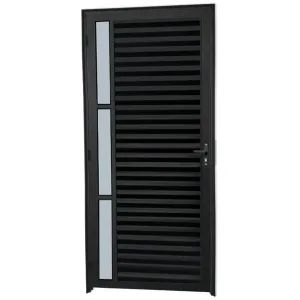 Porta Palheta Visor Simples Alumínio Preto Linha Premium