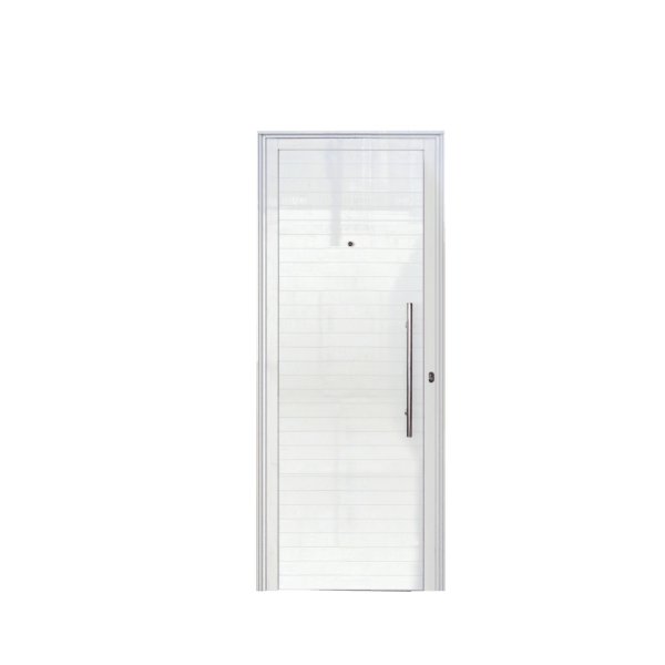 porta lambril com olho magico design branco 1