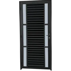 Porta Palheta Visor Duplo Alumínio Preto Linha Premium