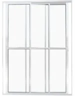 PORTA BALCAO 3 FLS DE VIDRO MOVEIS COM TRINCO ECON BRANCO