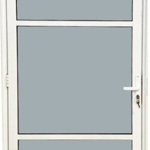 Porta Vidrão Vidro Mini Boreal Alumínio Branco Linha Premium