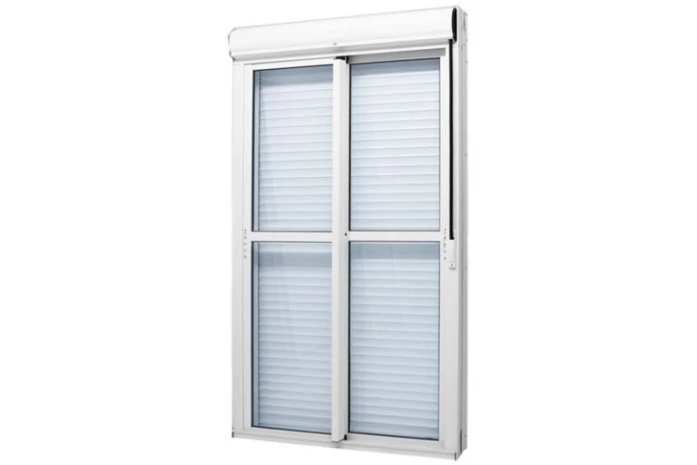 PORTA INTEGRADA PERSIANA 2 FLAS FECHADURA DESIGN PREMIUM BRANCO