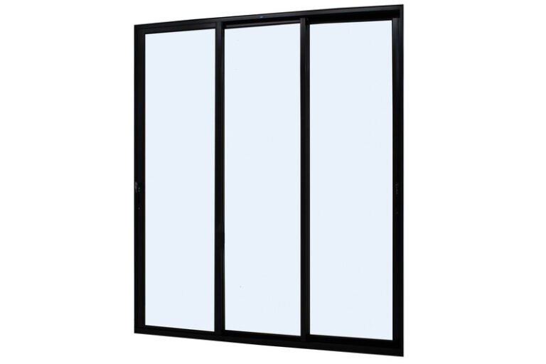 PORTA BALCAO 3 FLS DE VIDRO PARNORAMICA DESIGN PREMIUM PRETO 2