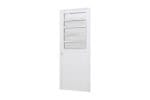 Porta Basculante Lambril Vidro Mini Boreal Alumínio Branco Linha Design Premium