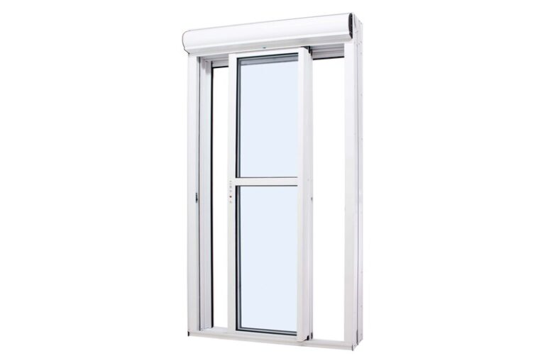 PORTA INTEGRADA PERSIANA 2 FLAS CONTROLE DESIGN PREMIUM BRANCO